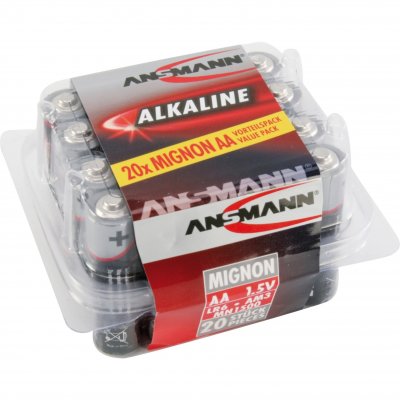 ANSMANN  Mignon - Batterie 20 x type AA - Alcaline 