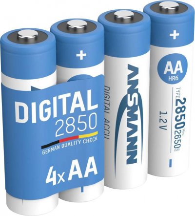 ANSMANN  NiMh-Akkus 2850mAh AA