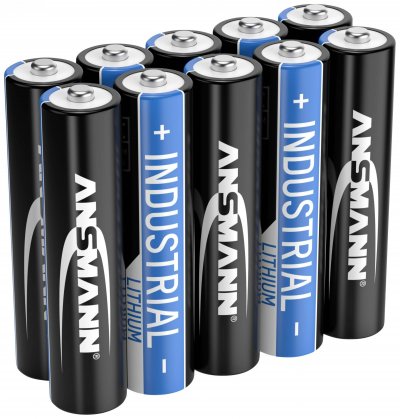 ANSMANN  Piles au lithium industrielles AAA 10 pcs 1501-0010 