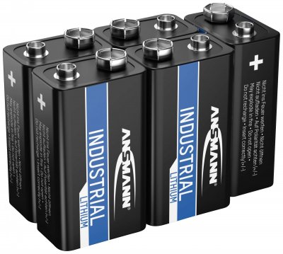 ANSMANN  Piles au lithium industrielles PP3 5 pcs 1505-0002 