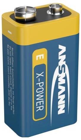 ANSMANN  X-POWER 9 V-Block - Batterie 6LF22 - Alcaline 