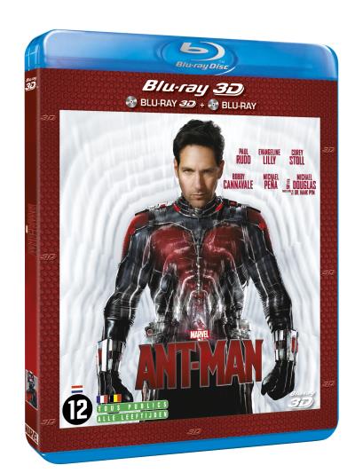 Ant-Man Blu-ray 3D + Blu-ray 
