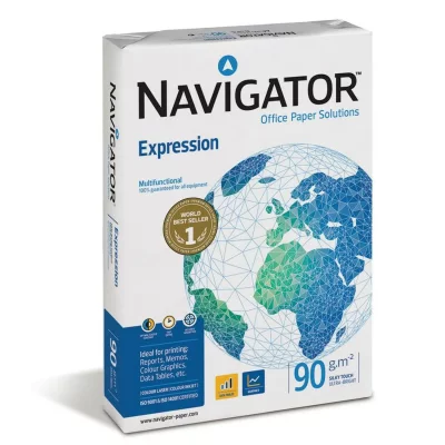 GENERIQUE Antalis Navigator Ramette de 500 feuilles extra blanc A4 90 grammes Lot de 5