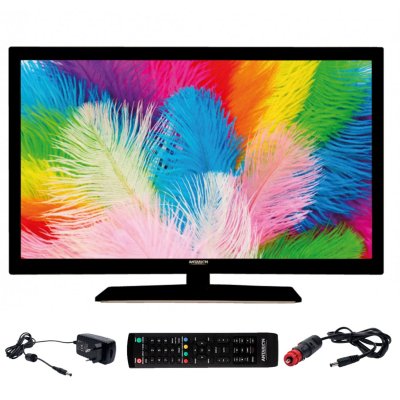 ANTARION  TV LED 22"" 55cm T&eacute;l&eacute;viseur FULL HD Camping car Compatible 12V