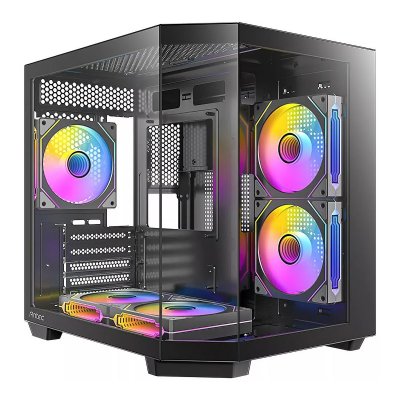 ANTEC   CX M2 ARGB B PC Case, Mini-Tower m Bo&icirc;tier PC noir
