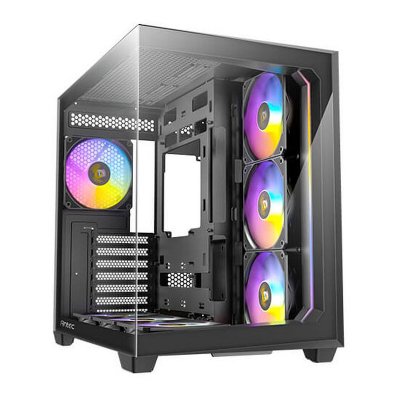 ANTEC  C5 ARGB Bo&icirc;tier de Jeu PC en Verre tremp&eacute; Noir