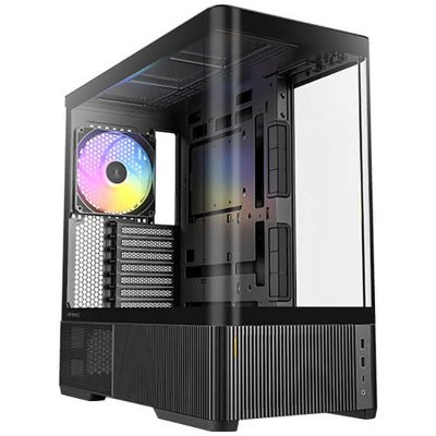 ANTEC  C6 Curve ARGB (Noir)