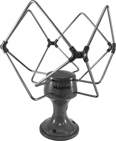 MAXVIEW Antenne Omnimax Bitension 12/24V avec Amplificateur - Camping Car