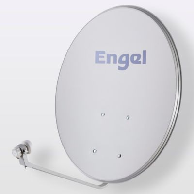 ENGEL Antenne satellite t&ecirc;te universelle simple - 1 sortie &oslash; 80 cm