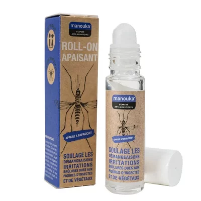 MANOUKA Anti-moustiques Roll-on Apaisant 10 ml 