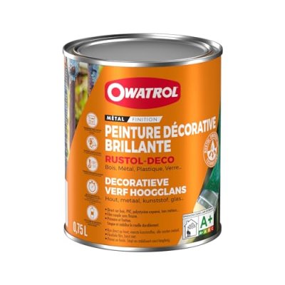 OWATROL Anti-rouille Rustol - gris poussi&egrave;re - 0.75 l - 