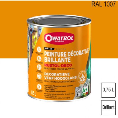 OXI Anti-rouille Rustol - jaune intense - 0.75 L