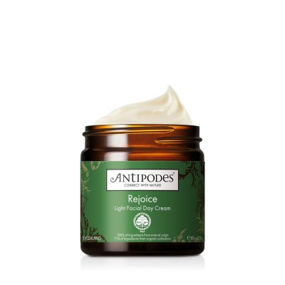 ANTIPODES  Rejoice Cr&egrave;me de jour l&eacute;g&egrave;re pour le visage 60 ml