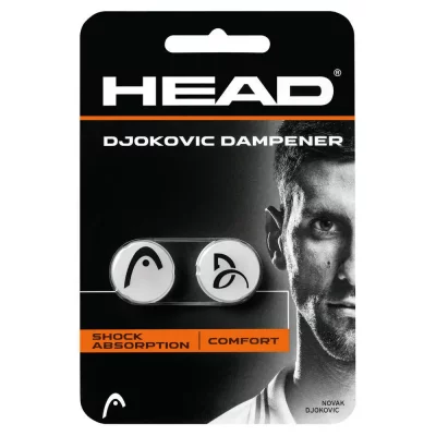 HEAD Antivibrateur  Djokovic dampener Blanc Taille : UNI r&egrave;f : 72392
