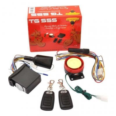 TECNO GLOBE Antivol alarme scooter et moto Tecnoglobe TG 555