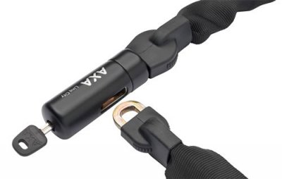 AXA Antivol  Linq City 100cm &oslash;7mm - noir (emballage de magasin)