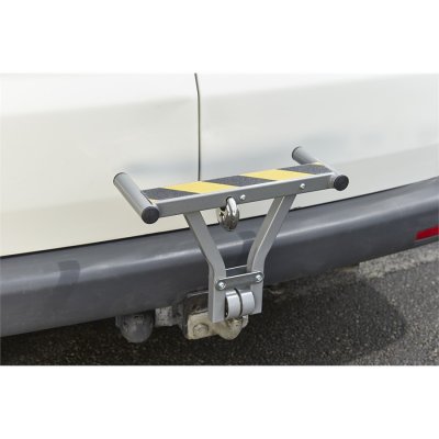 MOTTEZ Antivol bloc porte pour utilitaire et marche pied avec cadenas Discus