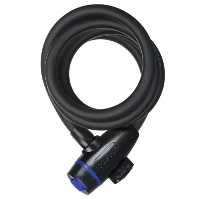 OXFORD Antivol C&acirc;ble  Cablelock 180cm x 12mm Fum&eacute;