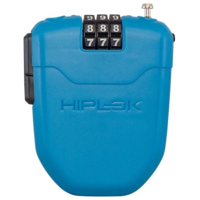 HIPLOK Antivol  FX Wearable 1m Retractable, Blue