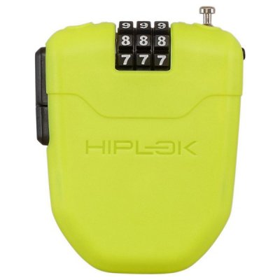 HIPLOK Antivol  FX Wearable 1m Retractable - Citron}, Citron}