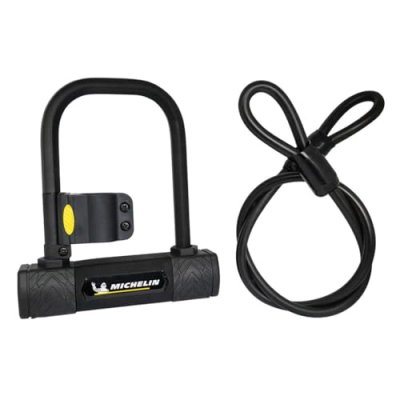 MICHELIN Antivol v&eacute;lo en U  105x170mm (avec c&acirc;ble &Oslash;10mm)