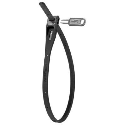 HIPLOCK Antivol V&eacute;lo HipLok Z-Lok Armoured Reuseable Tie - 40cm Noir