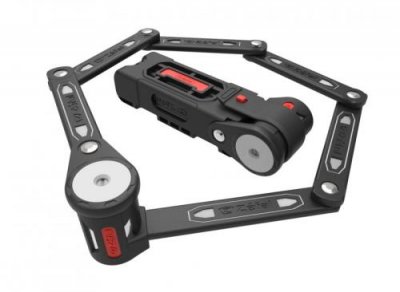 ZEFAL Antivol velo pliable a cle l 71cm  k traz f16 noir avec support
