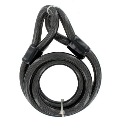 THIRARD Antivol v&eacute;lo twisty gaine , L.1.8 m x Diam.15 mm