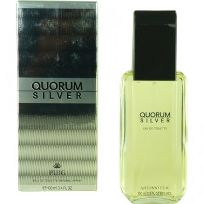 Antonio Puig Quorum Silver Homme Edt 100 Ml