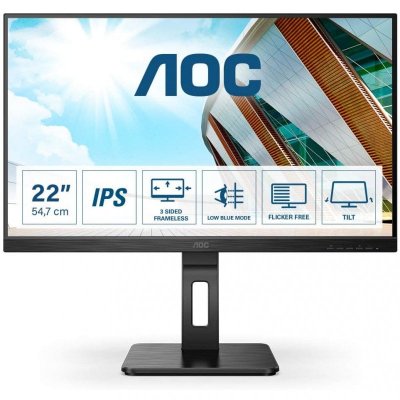 AOC  22p2du 21.5&acute;&acute; Fhd Ips Led 75hz Monitor Noir