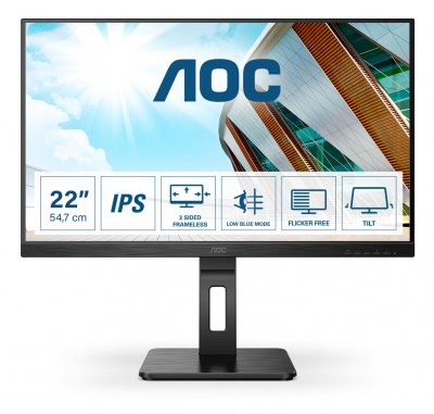 AOC  22P2Q - &eacute;cran LED - Full HD (1080p) - 22