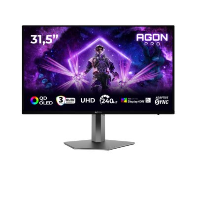 AOC  Agon Pro Ag326uzd2 Monitor Pc 80 Cm (31.5"") 3840 X 2160 Pixel 4k Ultra Hd Oled Nero