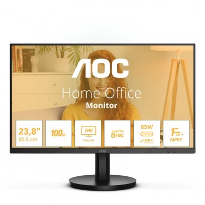 AOC  &Eacute;cran  24B3CA2 Full HD 23,8 100 Hz 50-60 Hz Noir