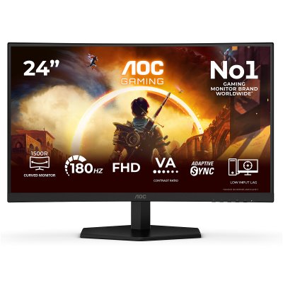 AOC  &Eacute;cran Gaming C24g42fe 24&acute;&acute; Fhd Va Curva 180hz