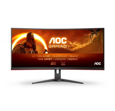 AOC  Gaming CU34G2XE - 34 inch WQHD Curved Gaming Monitor