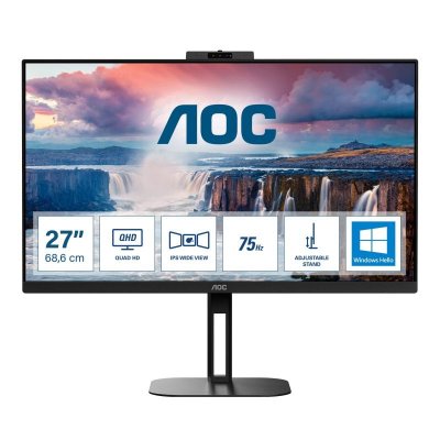 AOC  V5 Q27V5CW 68,6 cm (27"") 2560 x 1440 pixels Quad HD LED Noir