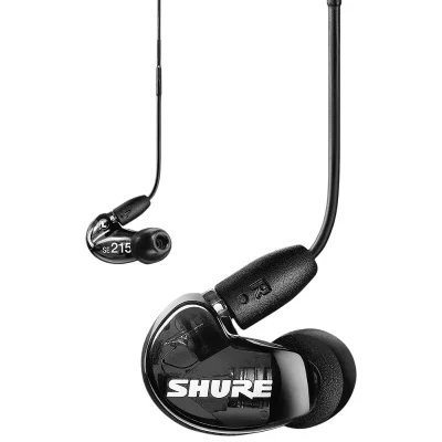 SHURE AONIC 215 Ecouteurs Sound Isolating filaire - Noir 