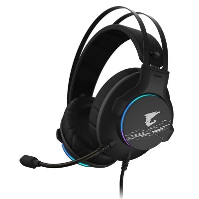 GIGABYTE AORUS H5 - Micro-casque - circum-aural - filaire - USB-A 