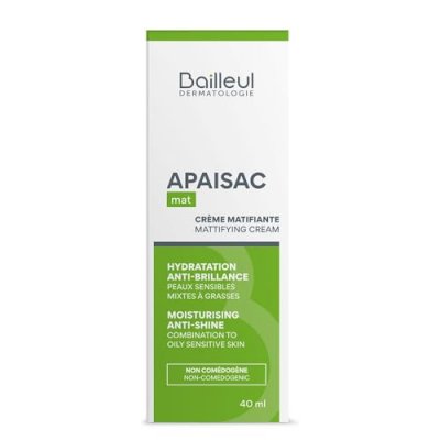 APAISAC BIORGA Apaisac Emulsion Matificante Hidratante Hidratante 40ml
