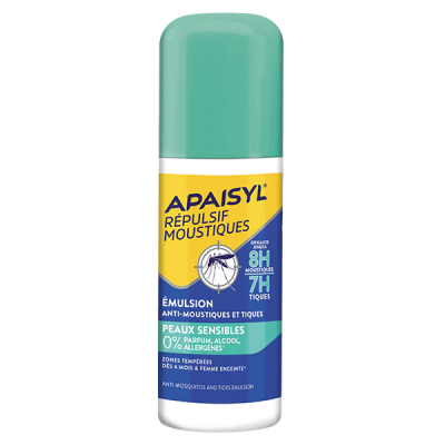 MERCK Apaisyl R&eacute;pulsif Emulsion Anti Moustiques 90mL
