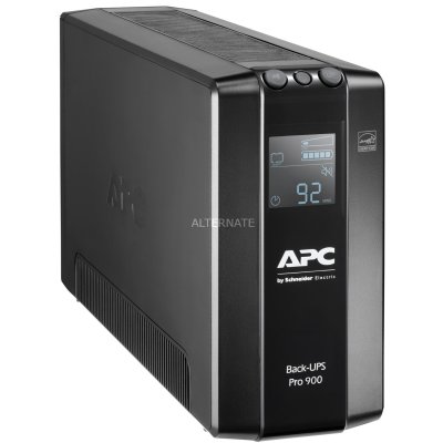APC  Back Ups Pro Br 900va 6 Outlets Avr Ups Noir One Size / EU Plug