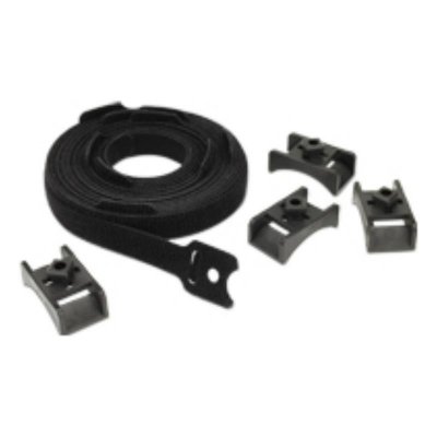APC  Boucle souple de guide pour c&acirc;bles noir (pack de 10 )