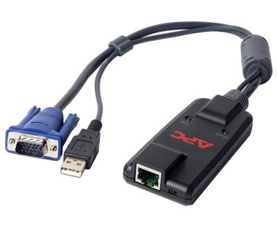 APC  KVM-USB c&acirc;ble kvm Noir KVM-USB