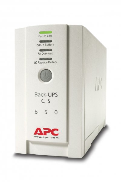 APC  Onduleur Back-UPS CS/650VA 230V
