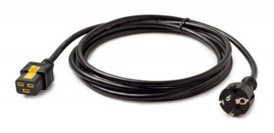 APC  Power Cord Iec 60320 C19 To Cee/7 3 M Cable Noir