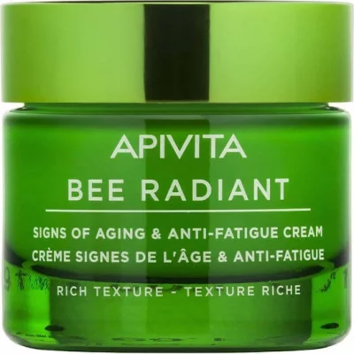 APIVITA  Abeille Cr&egrave;me Eclat signes de l'&acirc;ge & Anti-fatigue texture