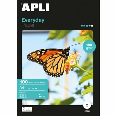 APLI  11475 Photo Paper A4 Multicolore