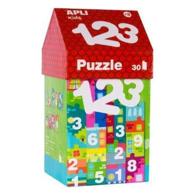 APLI  Kids 14806 Puzzle Maisonnette 123 30U
