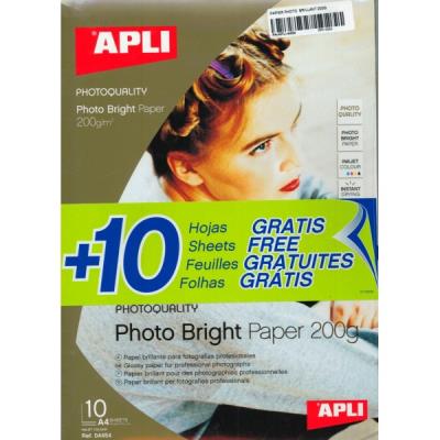 APLI  PAPER - papier photo - 10 feuille(s)