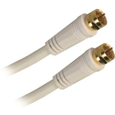 APM  - Kit de c&acirc;ble RF - 10 m - coaxial - blanc - rond